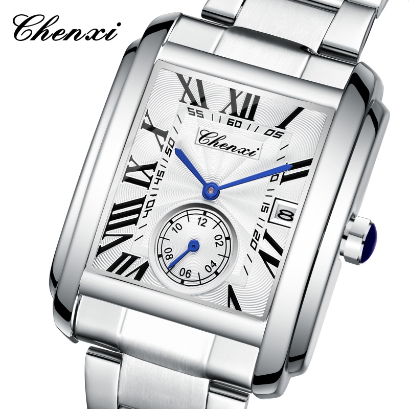 Cartier Watch Santos - Zegarki kwarcowe CHENXI 8216, modne, proste,