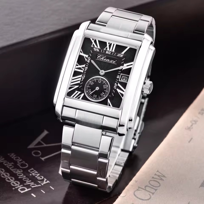 Zegarki kwarcowe CHENXI 8216,  – Cartier Watch Santos recenzja i cena