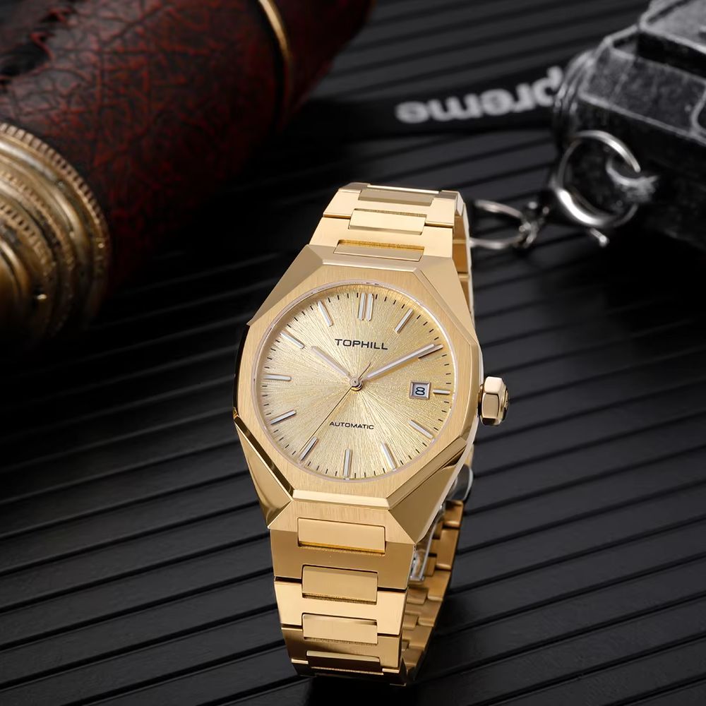 Zegarki mechaniczne TOPHILL 39 – Butterfly Clasp Deployant recenzja i cena