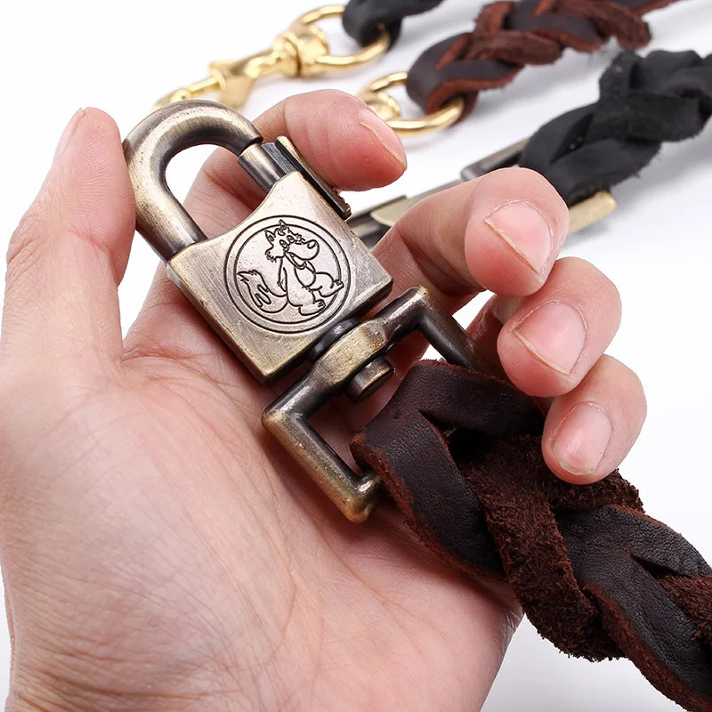 Smycz dla psa z prawdziwej skó – Leather Strap Quick Release recenzja i cena