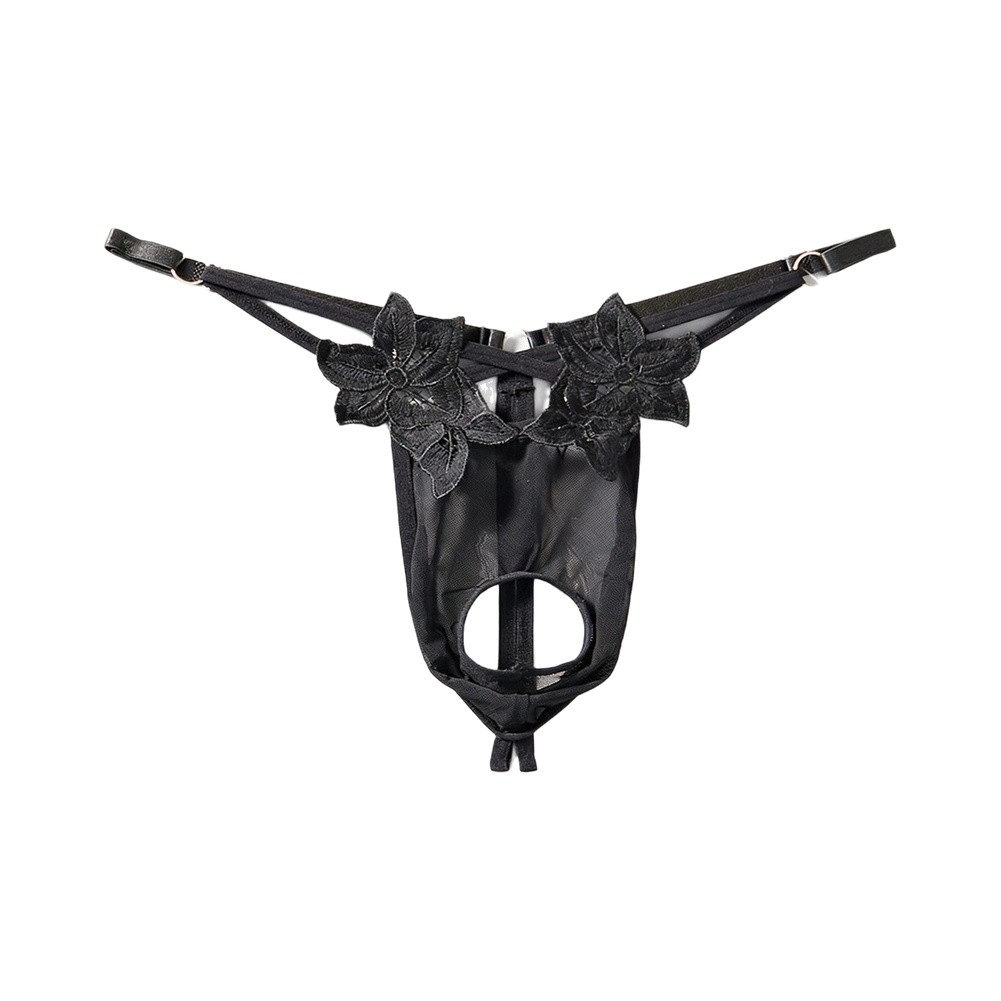 Męska bielizna typu G-string z – Mesh Strap Metal recenzja i cena