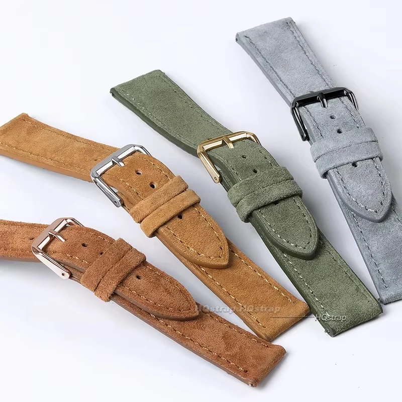 Zamszowy pasek do zegarka z pr – Suede Strap Watch recenzja i cena